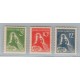 ARGENTINA 1932 GJ 723/5 SERIE COMPLETA DE ESTAMPILLAS NUEVAS MINT U$ 13.75